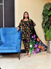 3 Piece - Printed Lawn Suit D#25